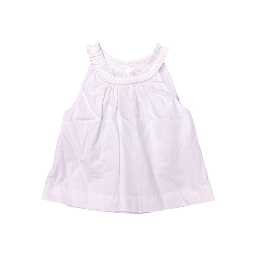 Gabby. Ruffle Halter Tank Top